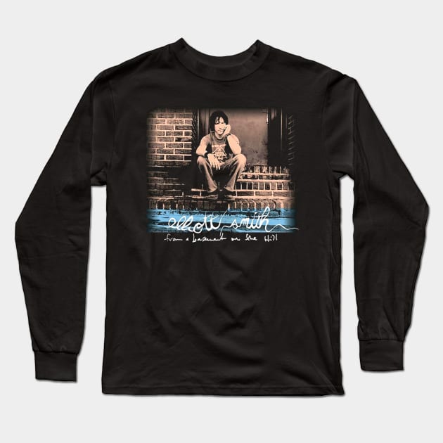 Elliott Smith Waltz #2 Long Sleeve T-Shirt by Go Trends